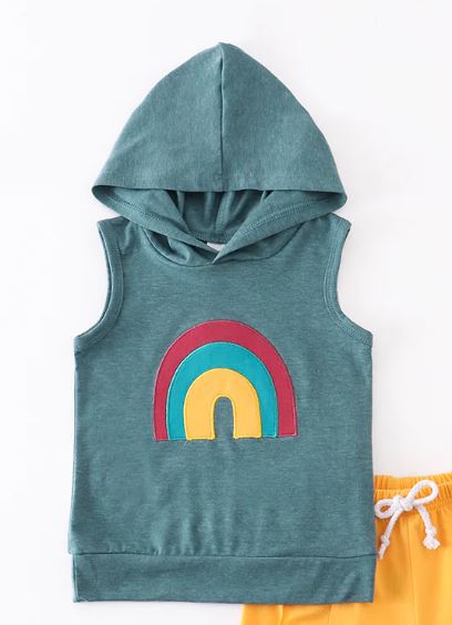 Rainbow Tank Hoodie