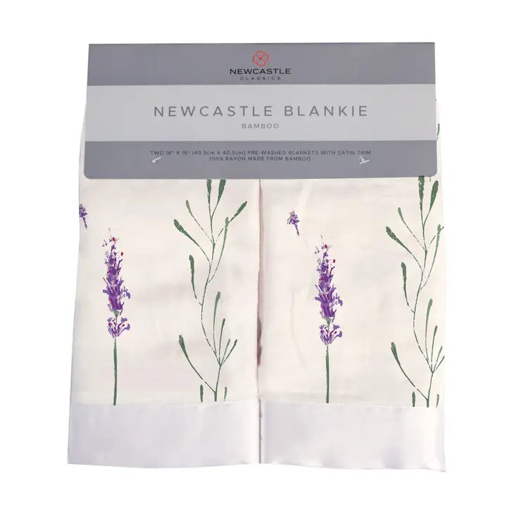 Lavender Stems Blankie