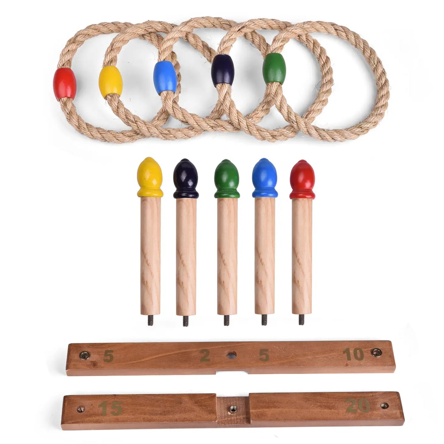 Wooden Ring Toss Outdoor Game