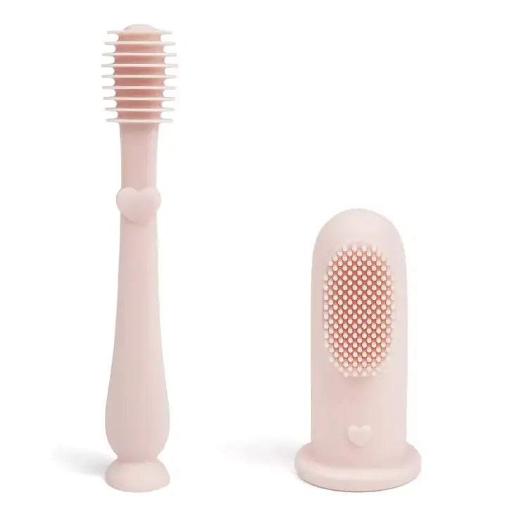 Baby Finger Toothbrush & Tongue Cleaner Oral Set
