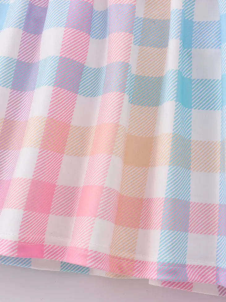 Colorful Plaid Dress