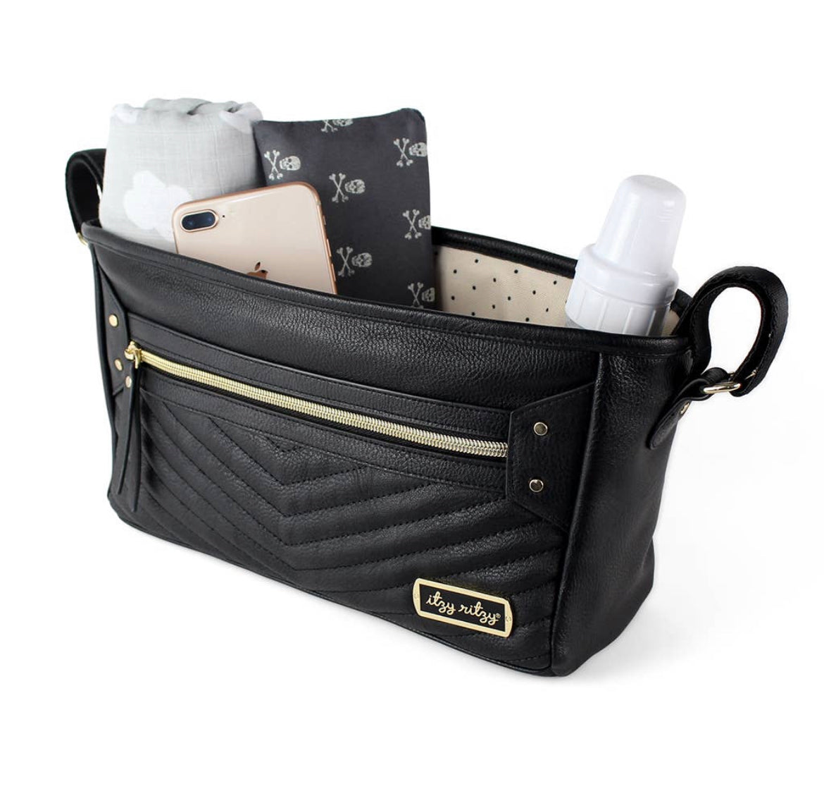 Jetsetter Black Travel Stroller Caddy