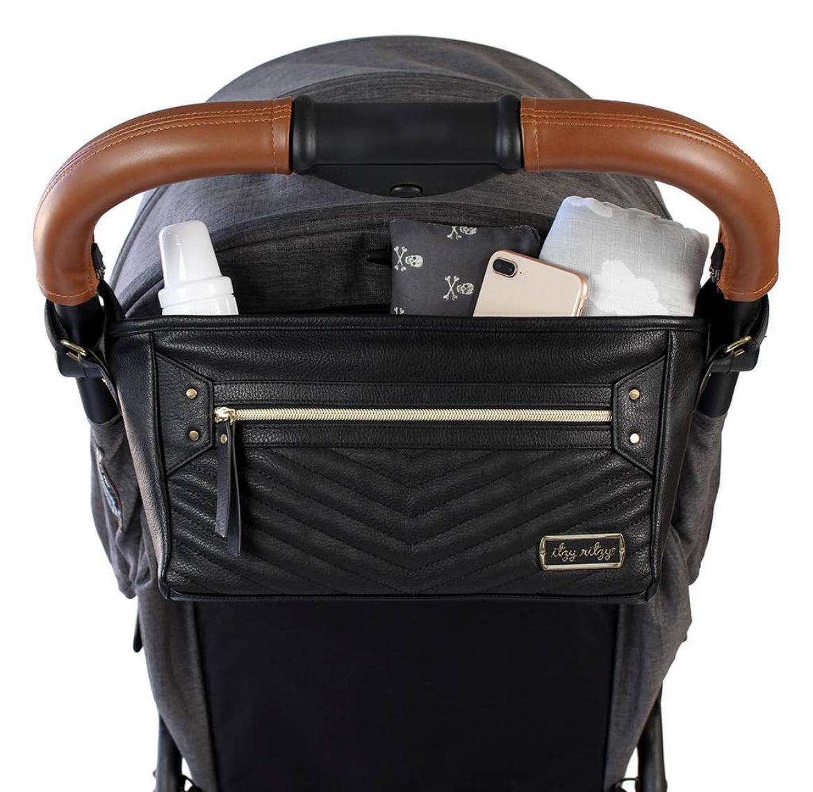 Jetsetter Black Travel Stroller Caddy