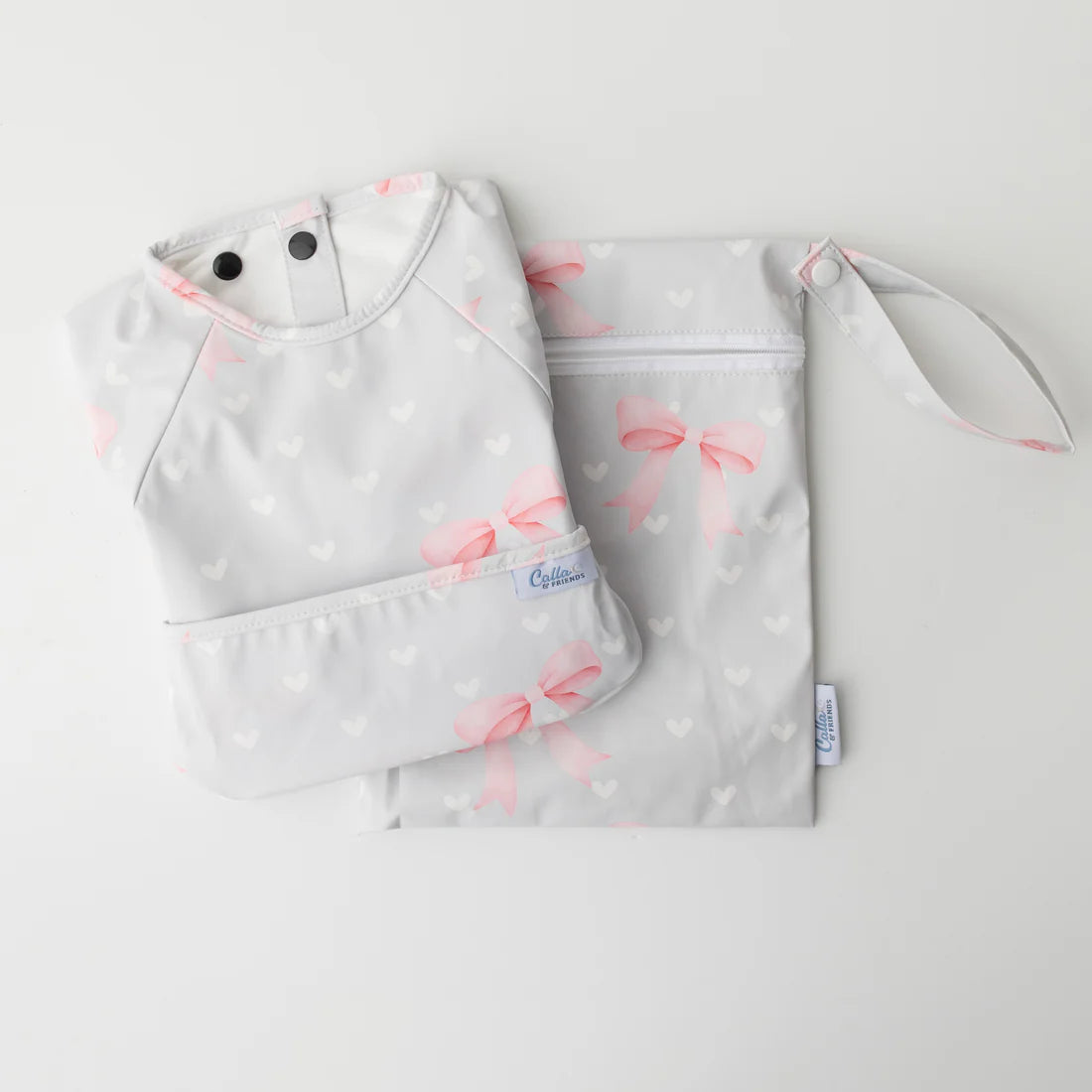 Grayson LS Sweet Bows Bib