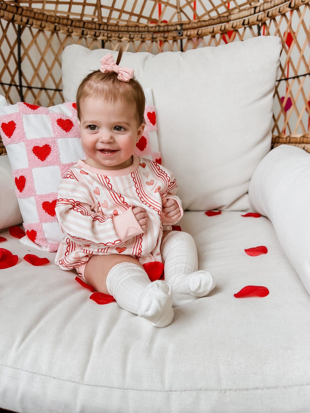 Laced w/ Love Sweatshirt Romper