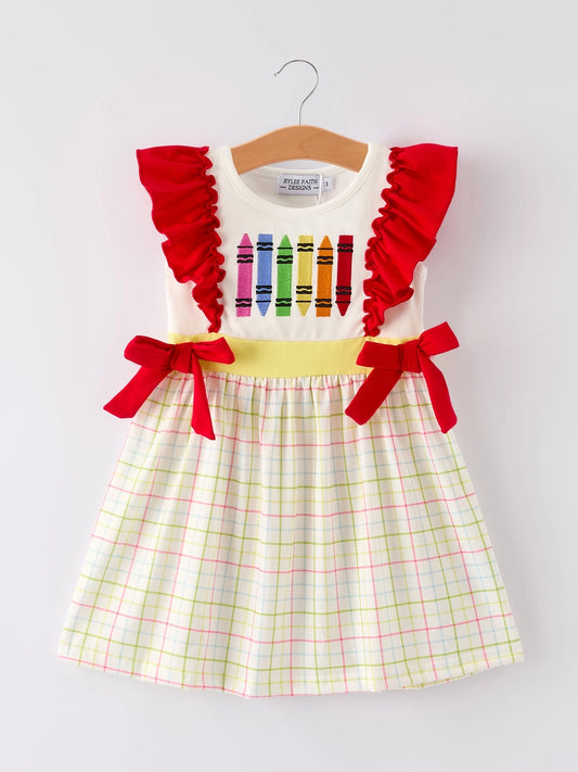 Crayon Bow Dress
