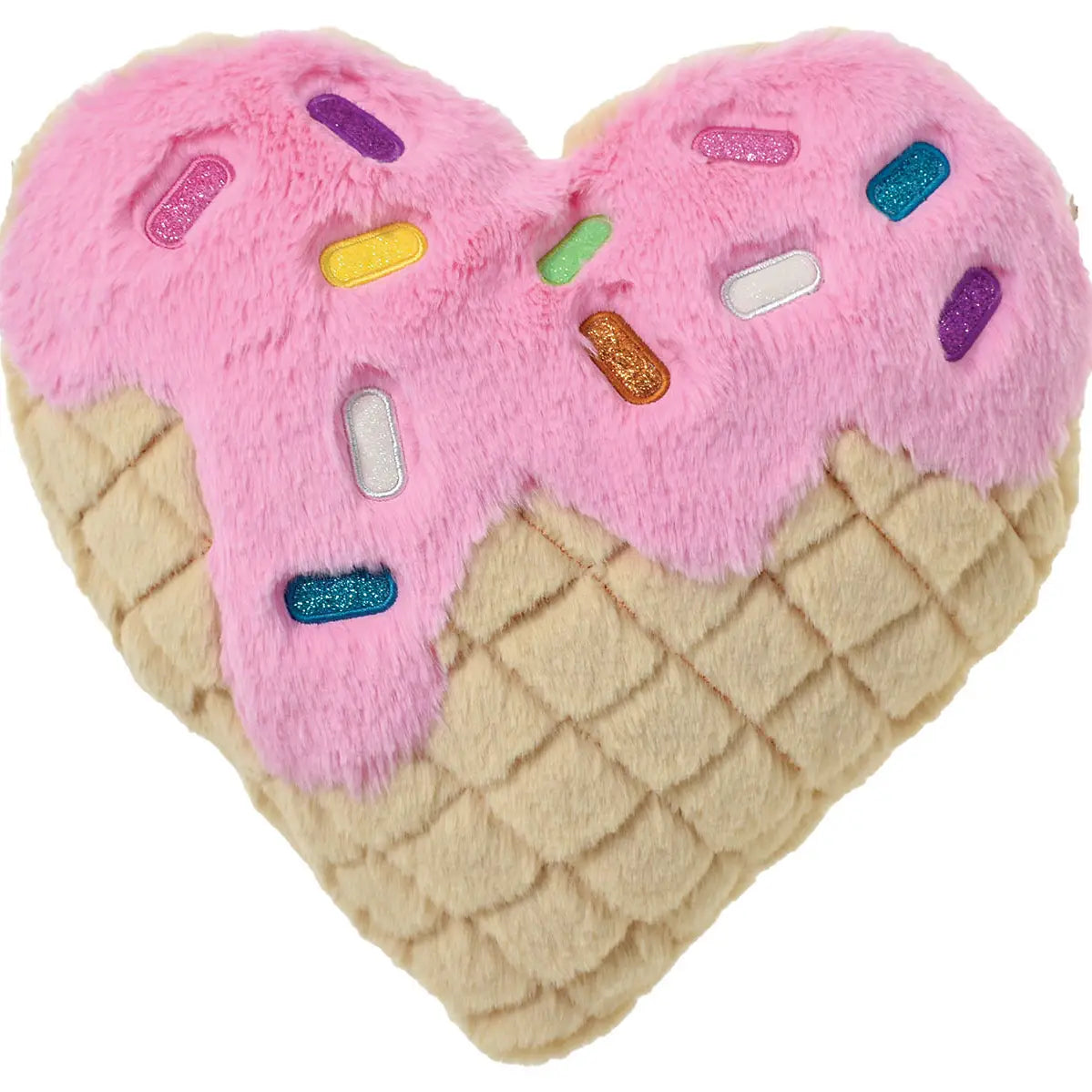 Waffle Heart Pillow