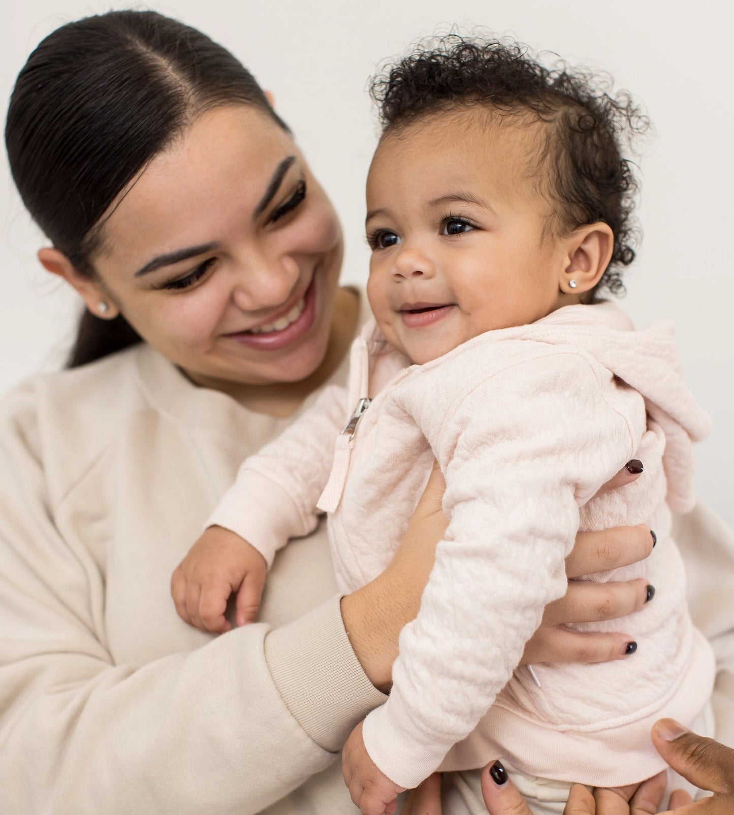 Cotton Quilted Jacket Pink