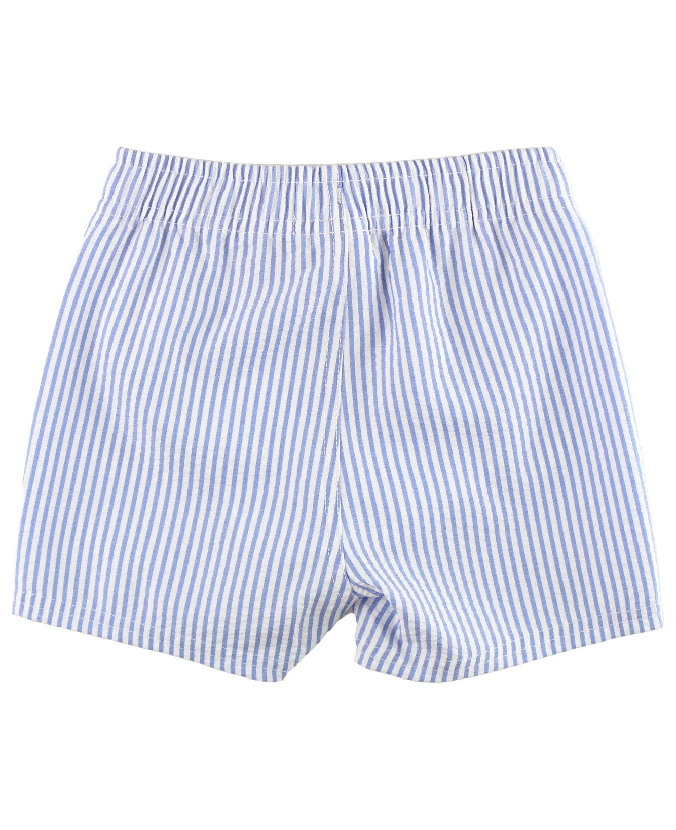 Seersucker Swim Trunks