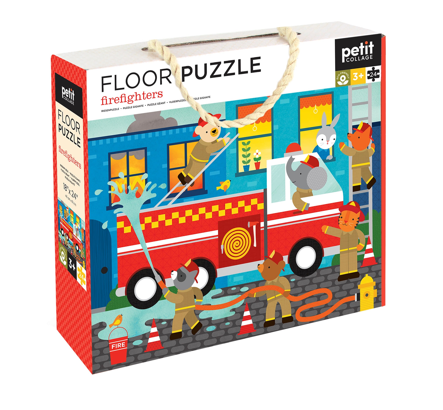 Firefighters 24-Piece Floor Puzzle