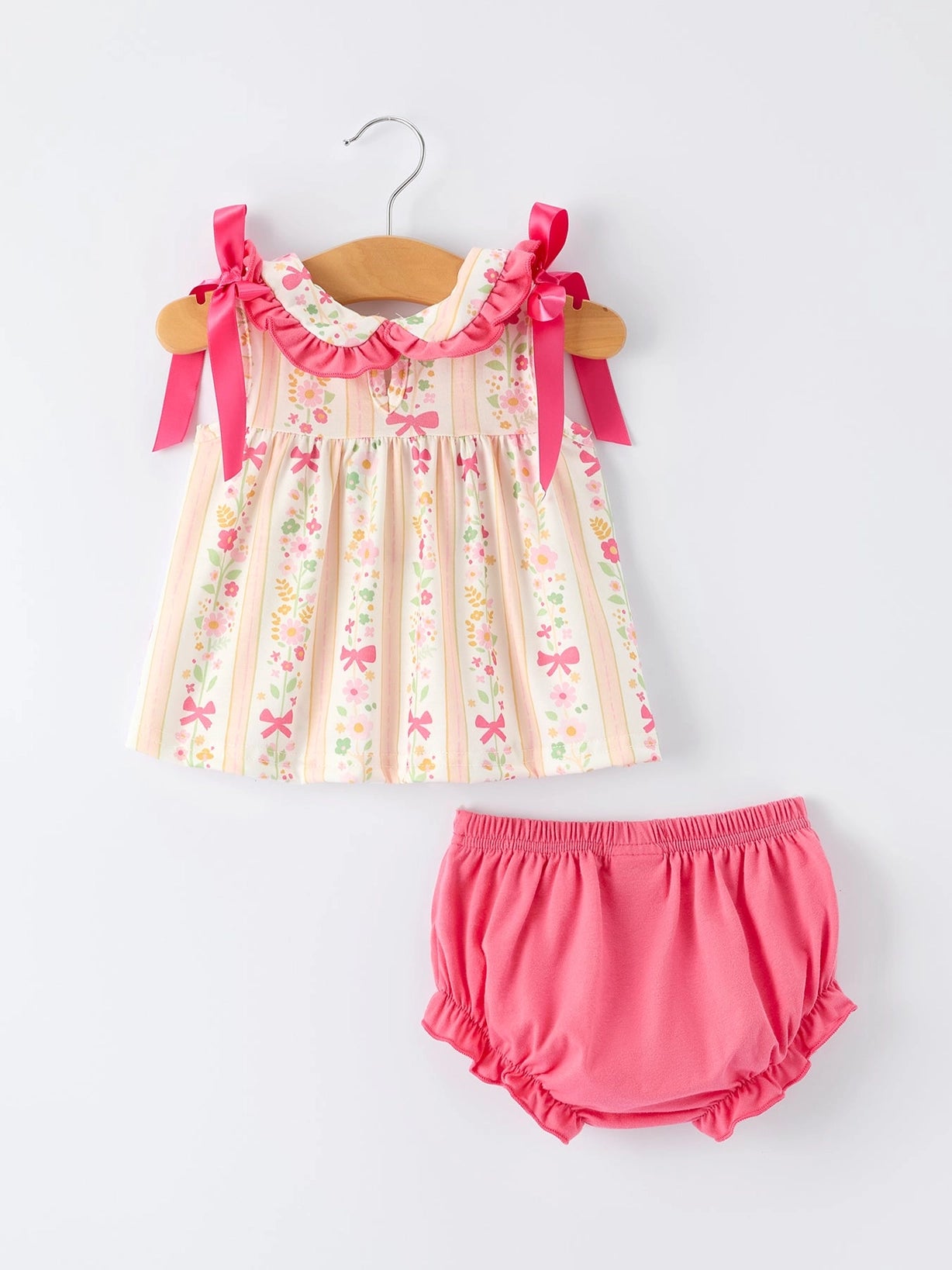 Pink Floral Spring Set