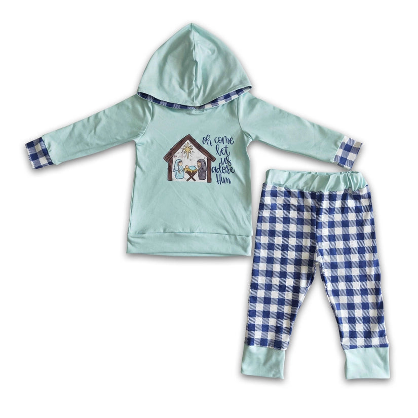 Adore Him Hooded Set