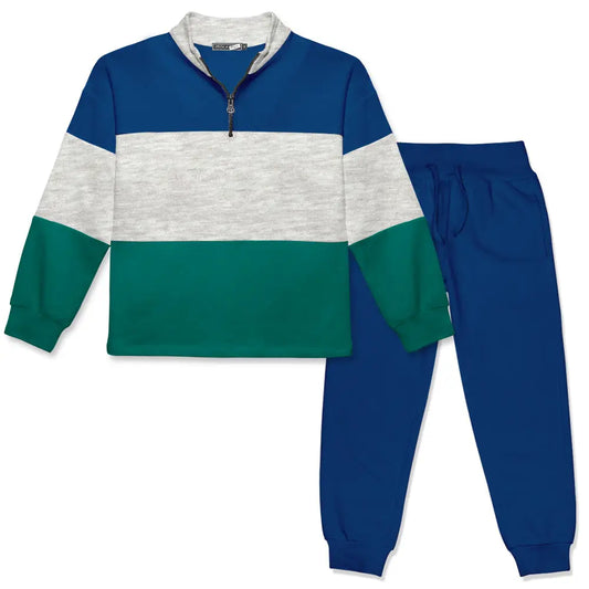 Colorblock Jogger Set