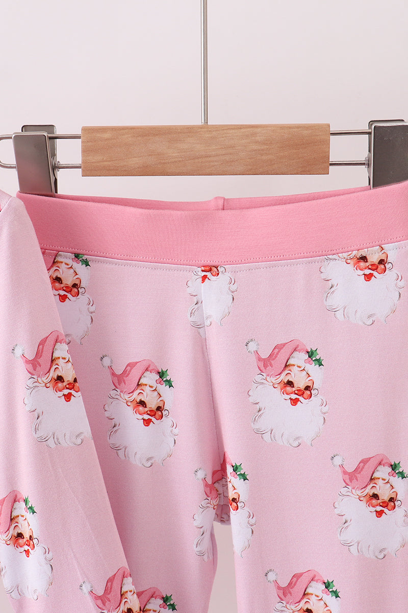Vintage Pink Santa Set