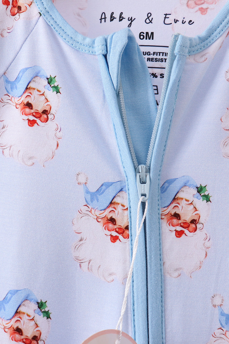 Vintage Blue Santa Sleeper