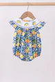 Lemon Smocked Bubble