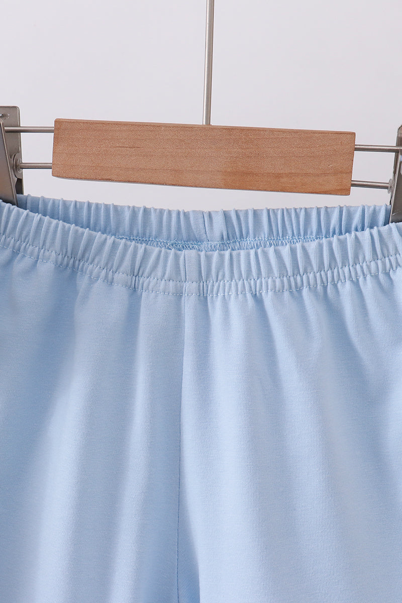 Lemon Smocked Shorts Set