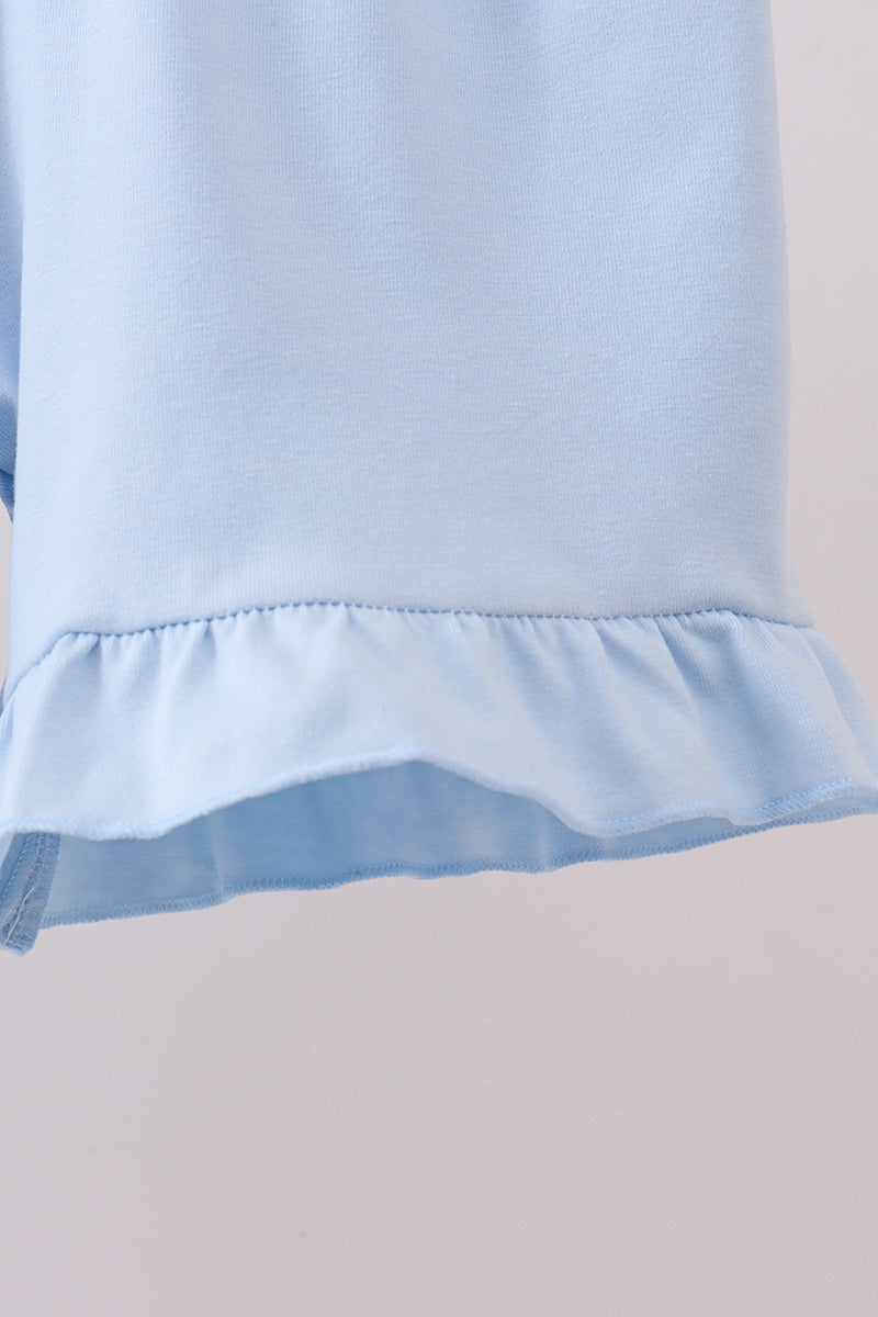 Lemon Smocked Shorts Set