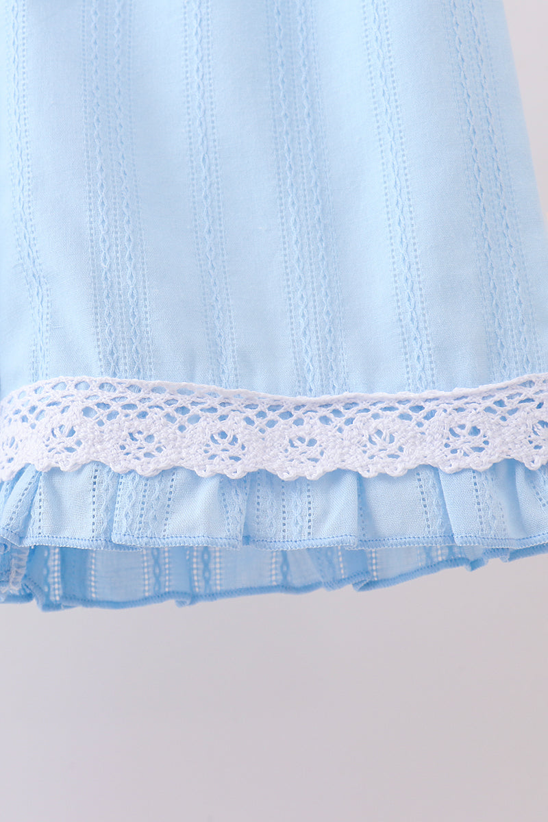 Flag Jacquard Ruffle Set