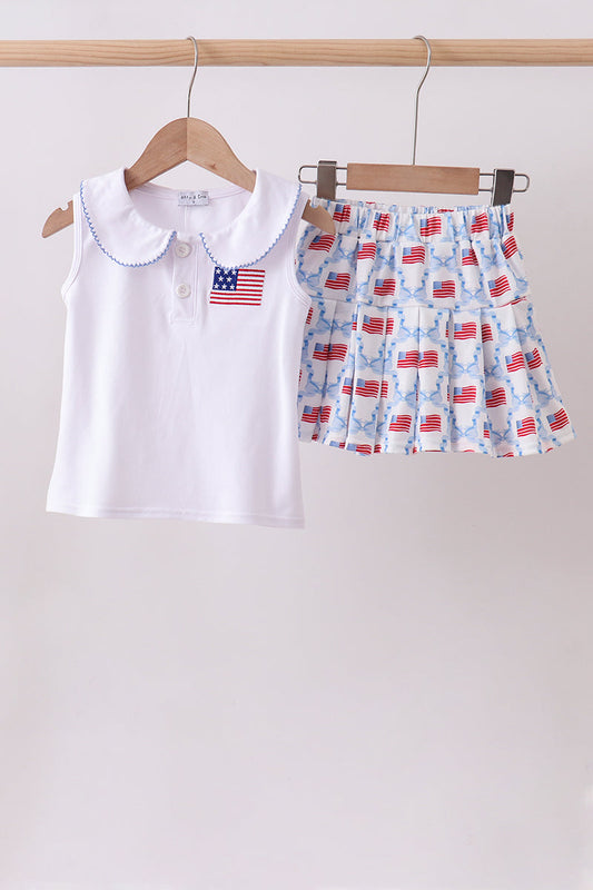Flag Skort Set