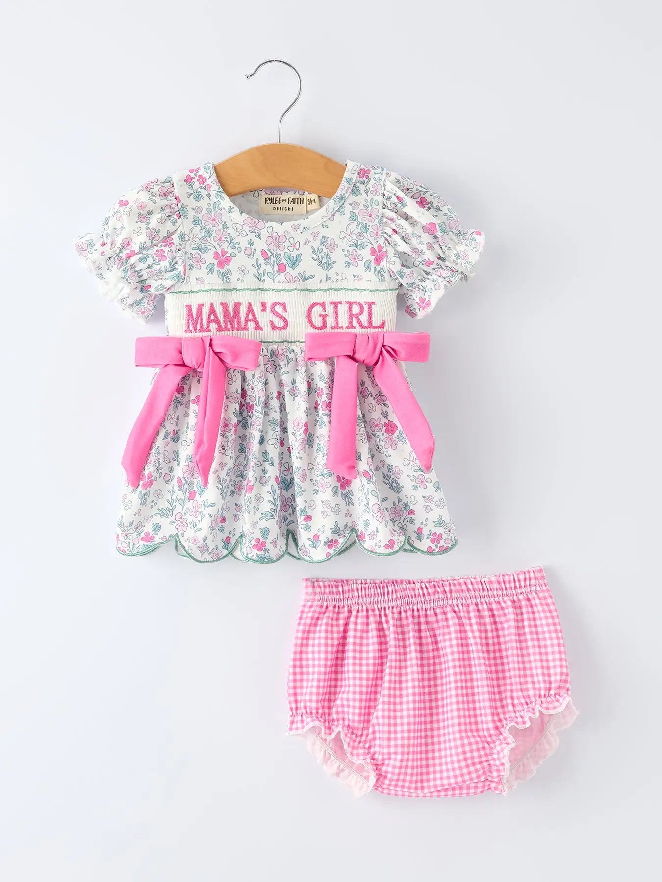 Smocked Mama's Girl Set