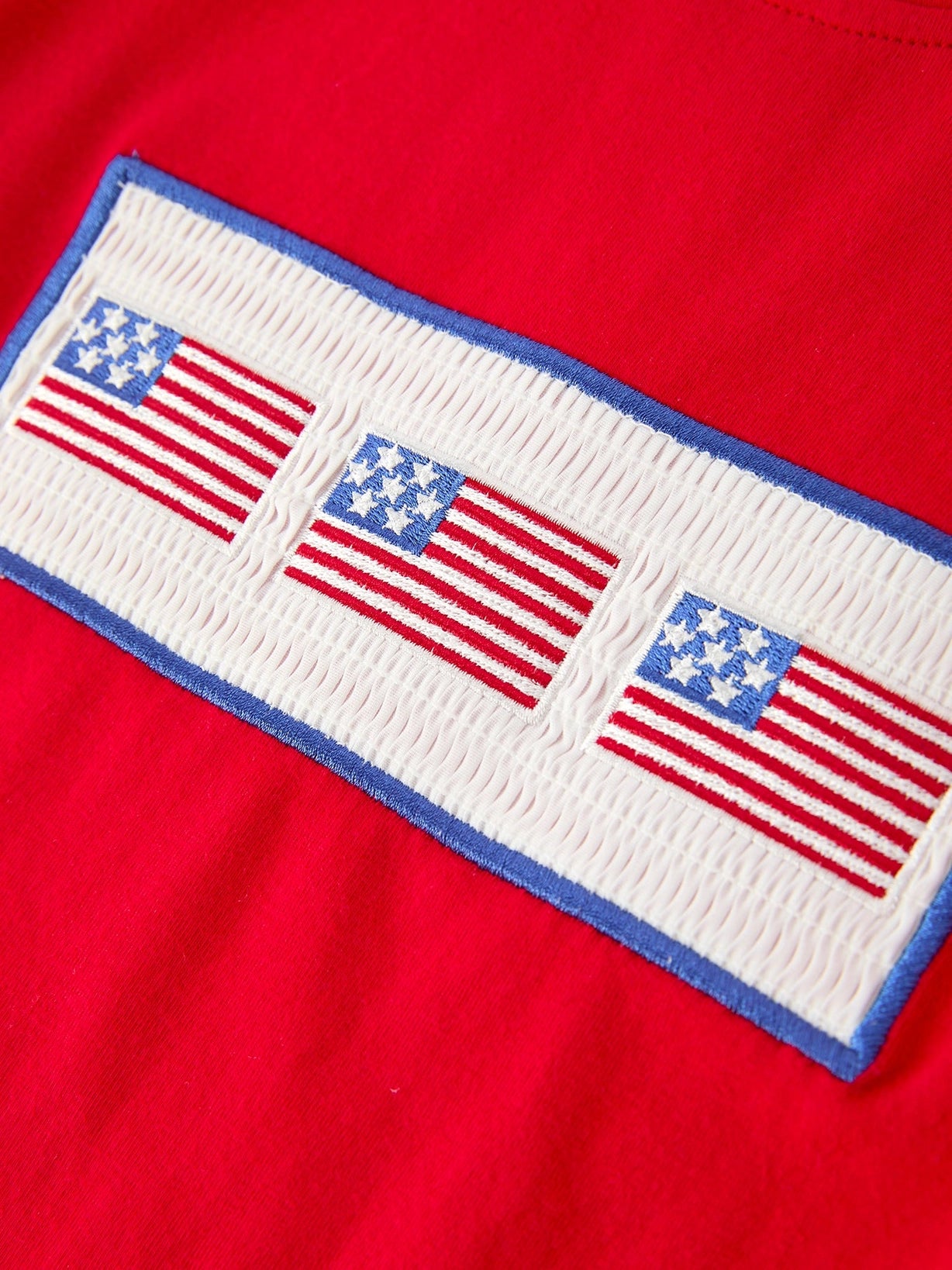 Smocked Flag Trio Set
