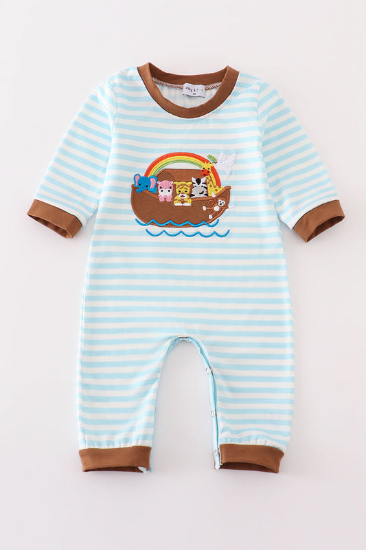 Noah's Ark Applique Romper