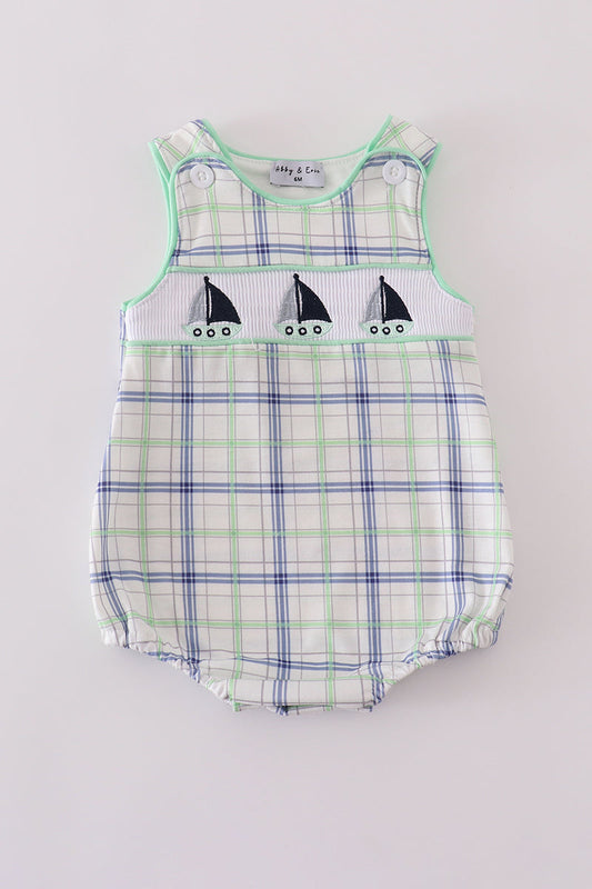 Green Sailboats Bubble