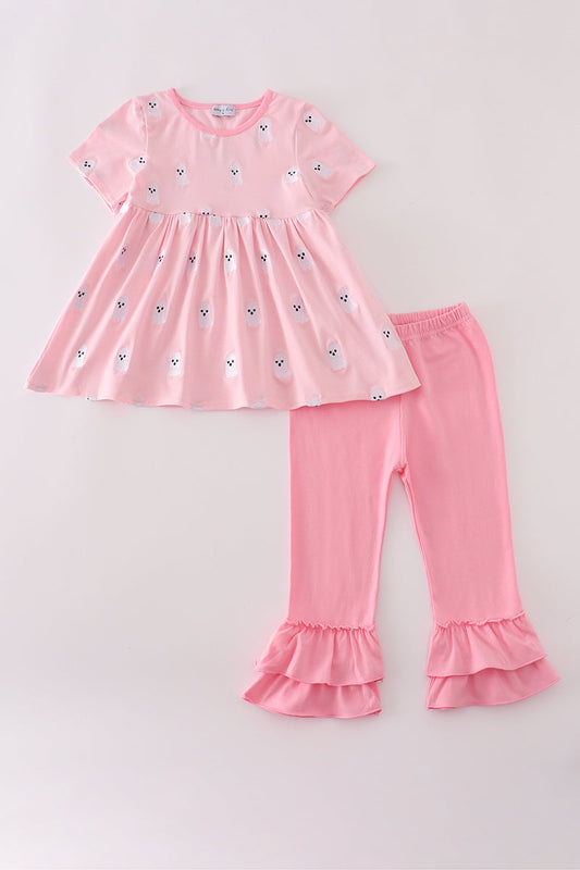 Pink Ghost Emb. Set