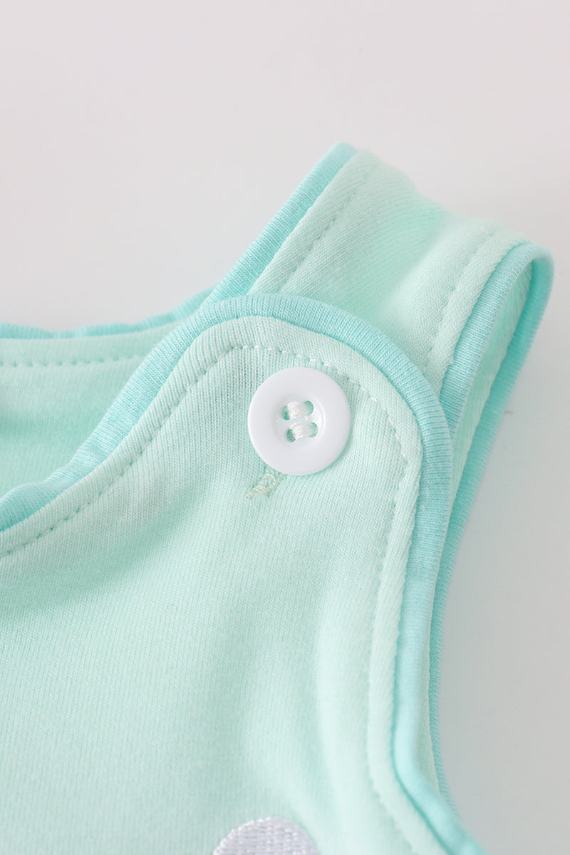 Mint Ghost Emb. Bubble