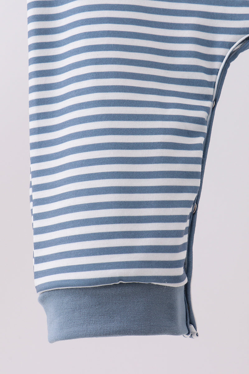 Blessed Striped Romper