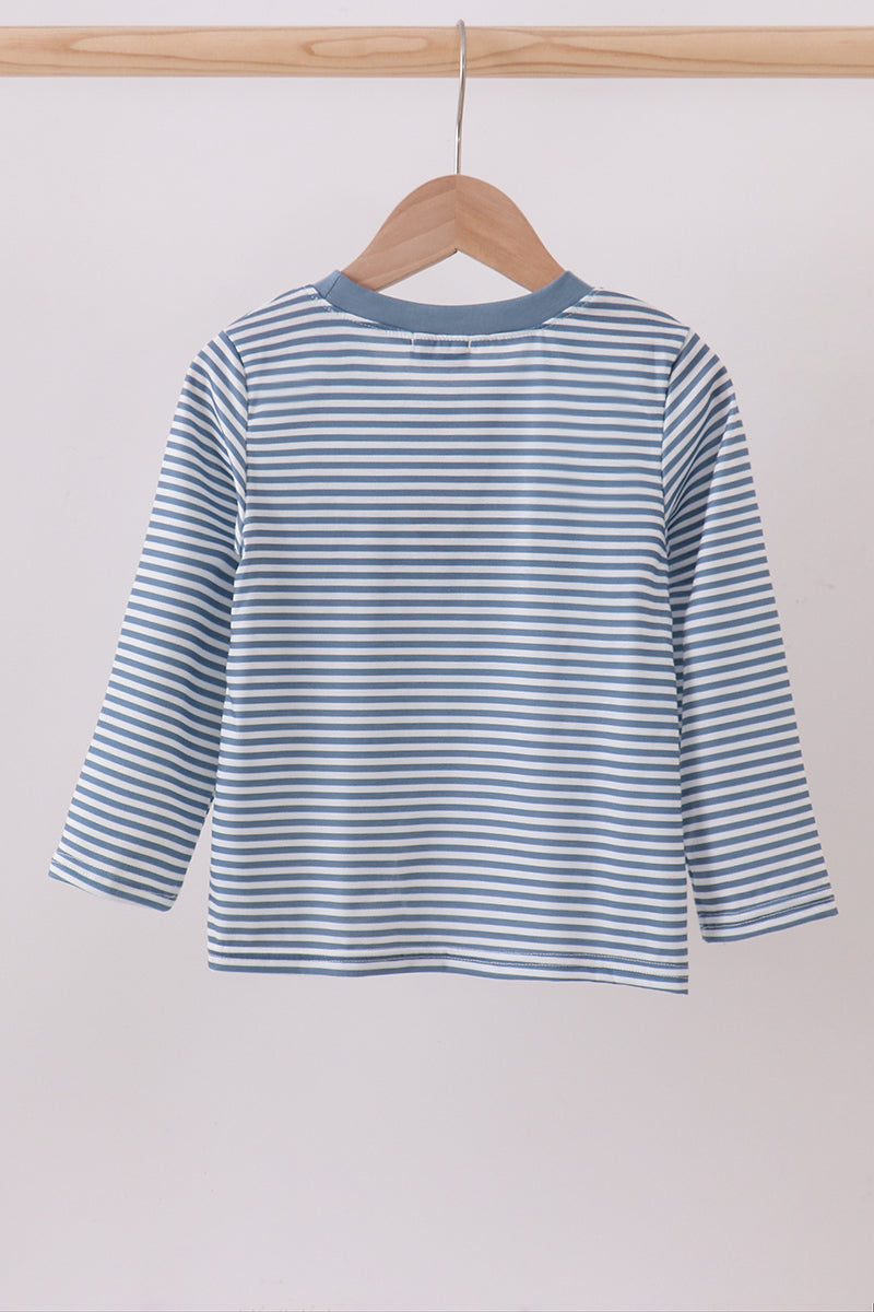 Blessed Striped Tee