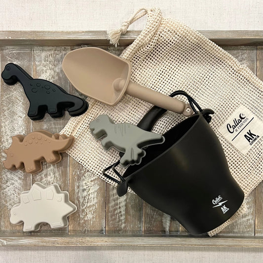 Dino Silicone Beach Toy Set
