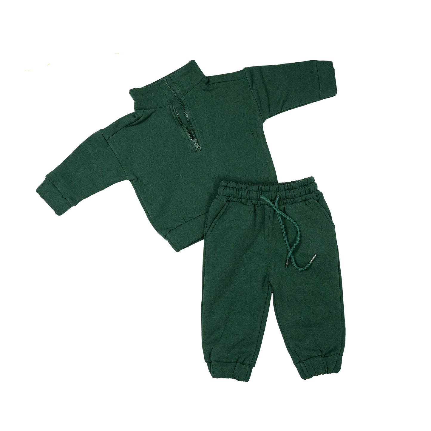 Emerald Fleece Jogger Set