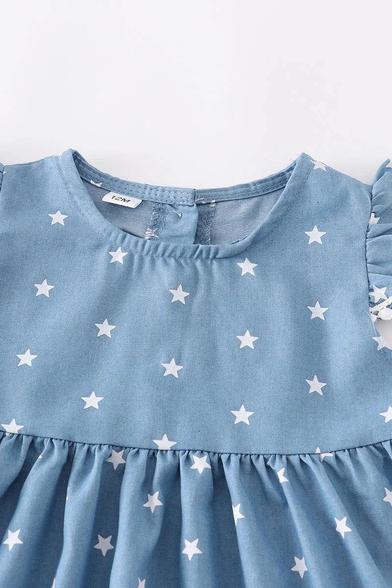 Blue Star Dress