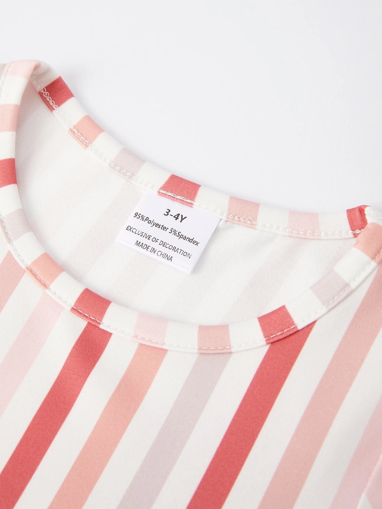 Sugar Plum Stripes Twirl Dress