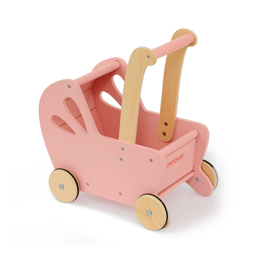 Wooden Doll Pram