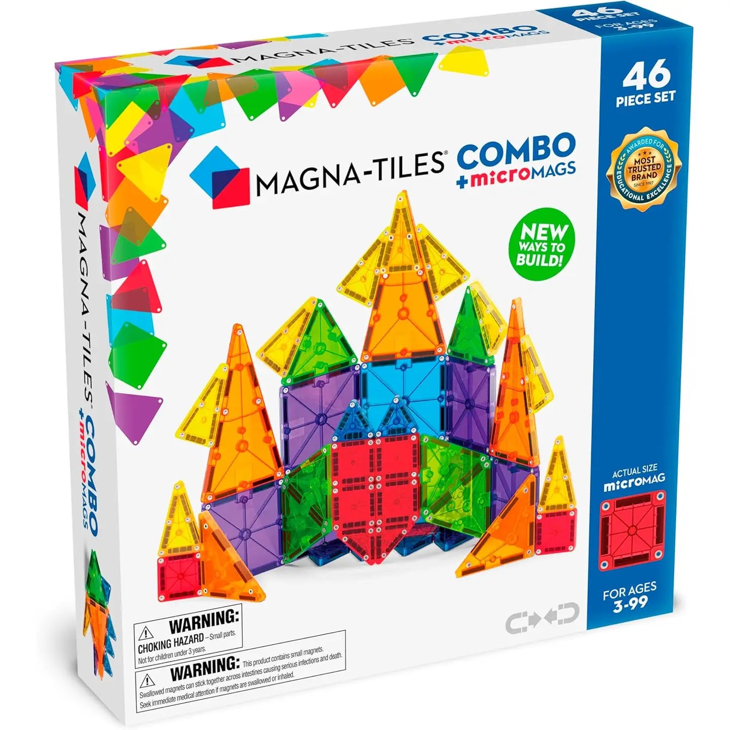 Magna-Tiles Combo 46 Pc