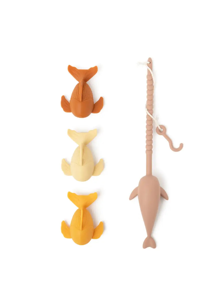 Silicone Fishing Playset - Coral