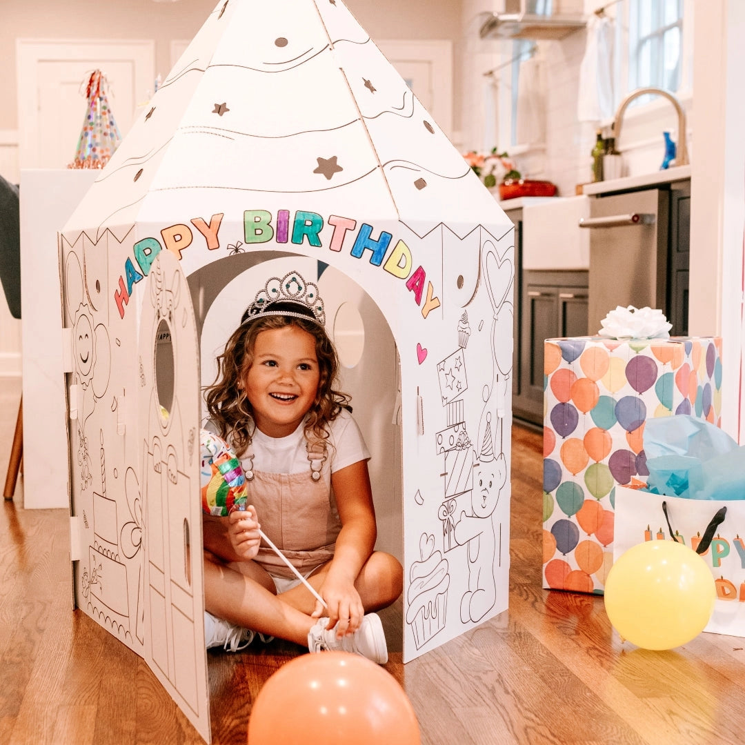 Birthday Cupcake Coloring Playhouse