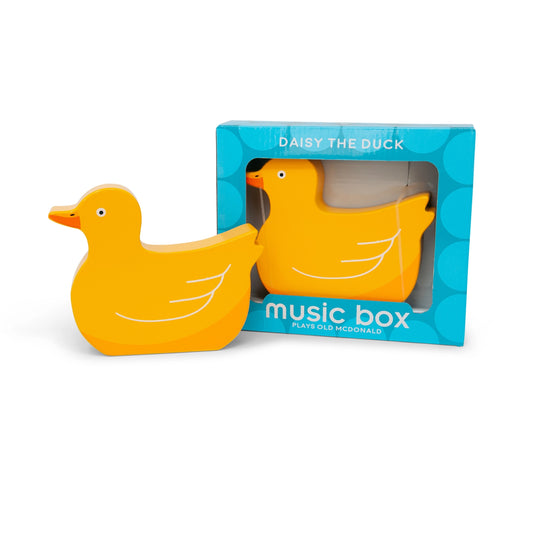 Wooden Duck Music Box