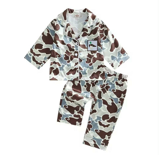 Camo Duck Silk PJs