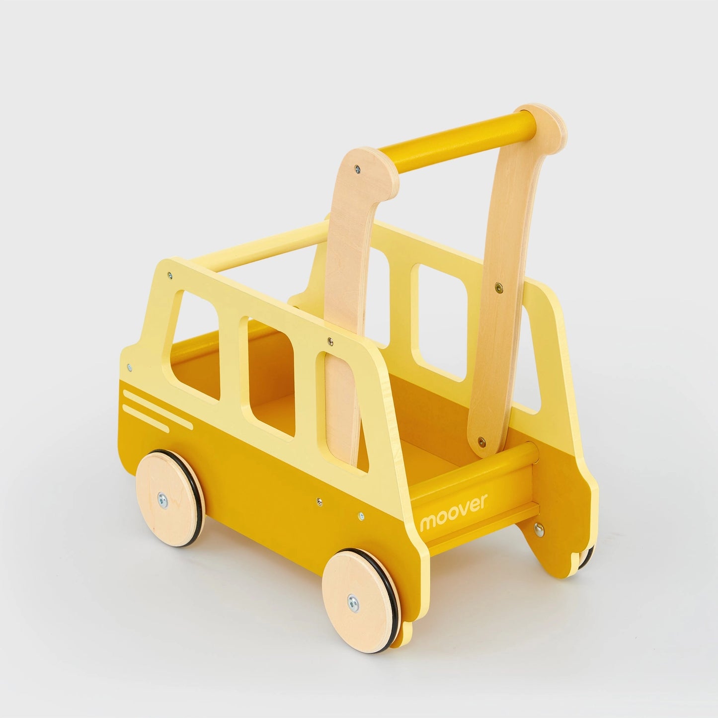 Wooden Push Bus