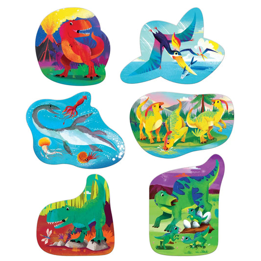 Dinosaur World: 6 Puzzles