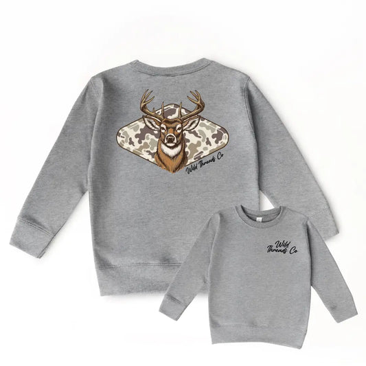 Camo Deer Sweatshirt