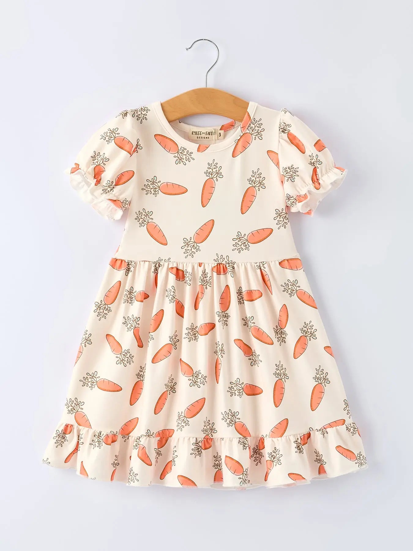 Carrot Ruffle Dress