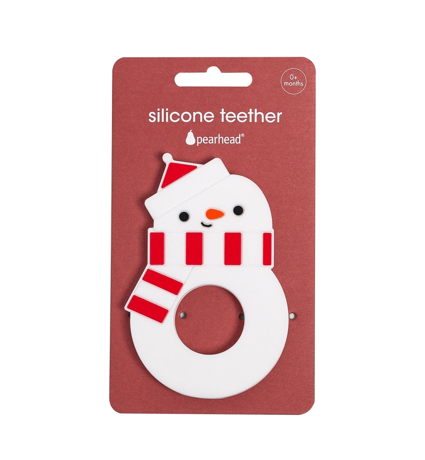 Silicone Snowman Teether