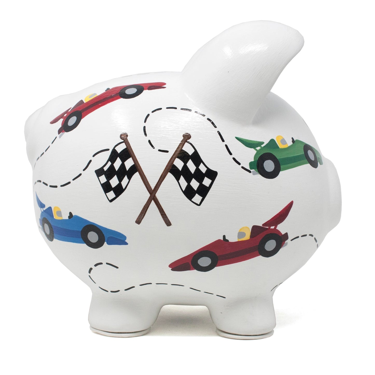 Race Car Piggy Bank