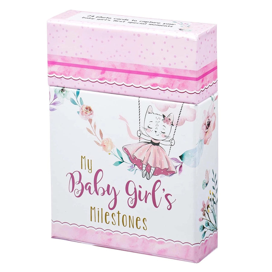 Baby Girl Milestones Box Set