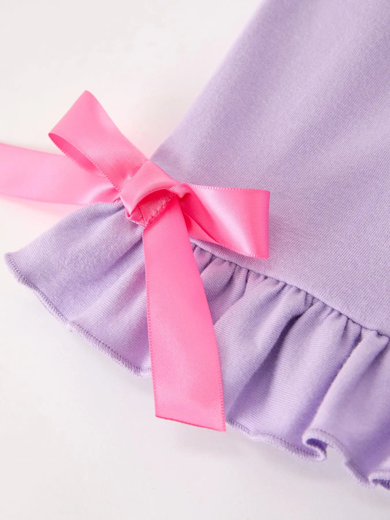 BTS Purple Ruffle Set